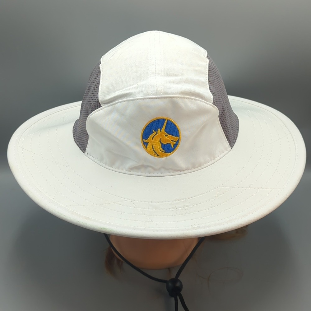 Boston Athletic Association Imperial White Boonie Sun Hat Cap Size Small/Medium